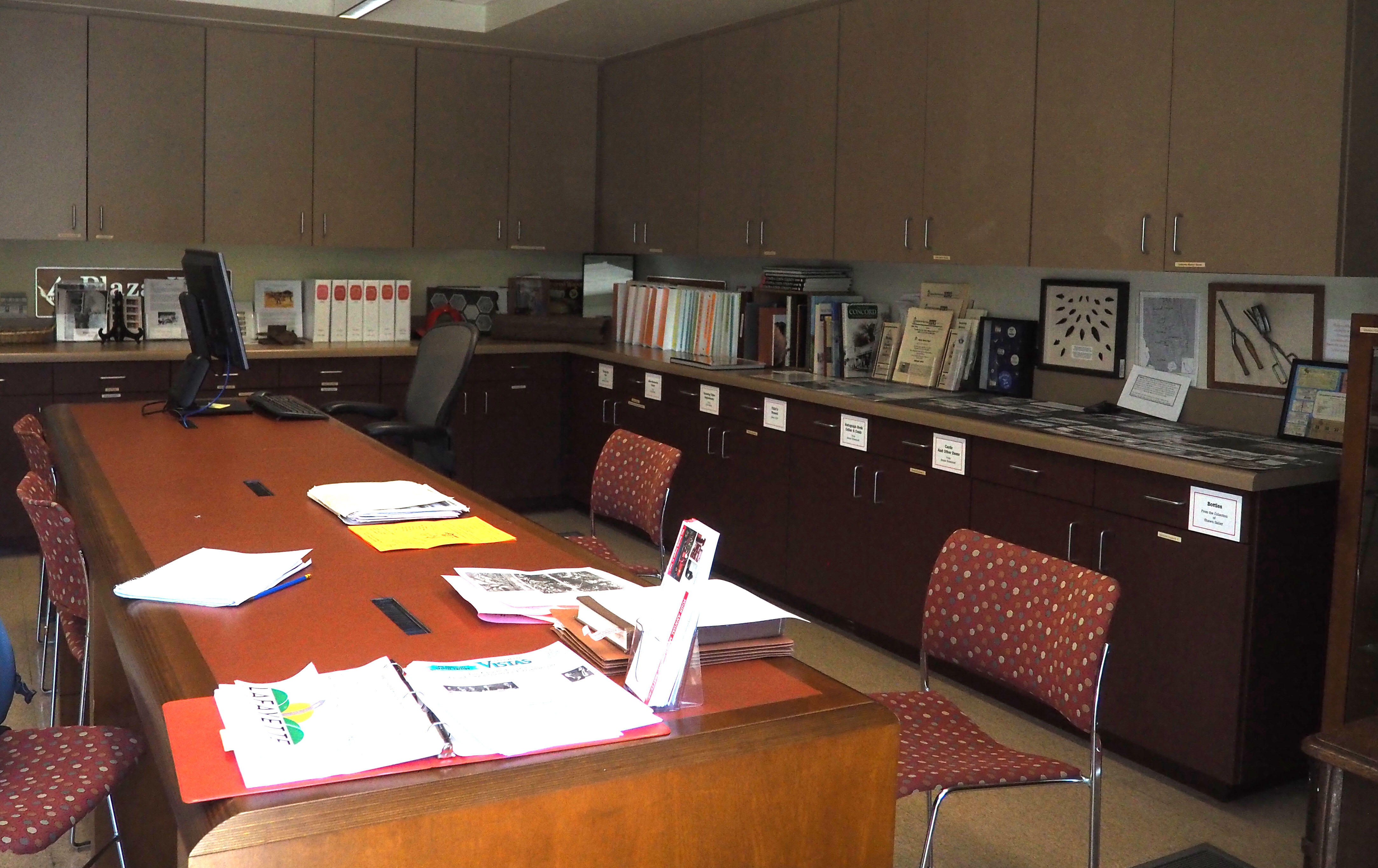 LHS Work Area and Books